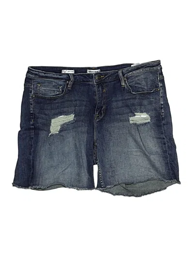 Pre-owned Vigoss Denim Shorts In Blue