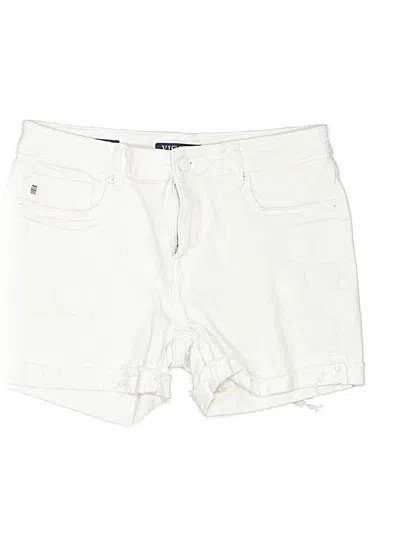 Pre-owned Vigoss Denim Shorts In White