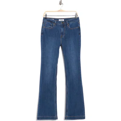 Vigoss High Waist Bootcut Jeans In Blue