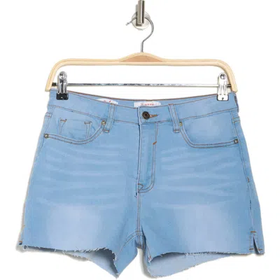 Vigoss High Waist Cutoff Shorts In Light Wash