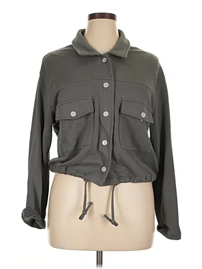 Pre-owned Vigoss Jacket In Gray