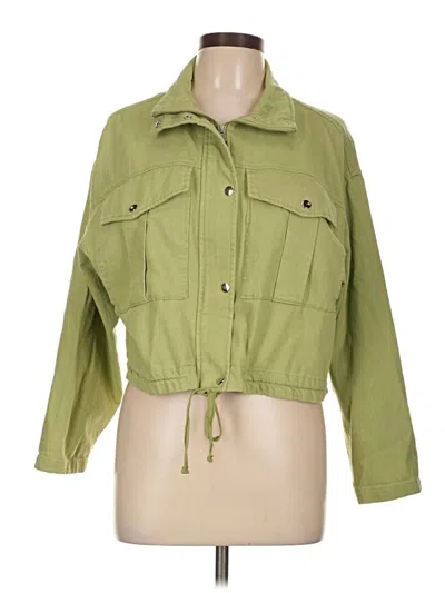 Pre-owned Vigoss Jacket In Green