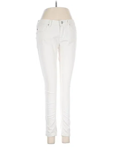 Pre-owned Vigoss Jeans In Ivory