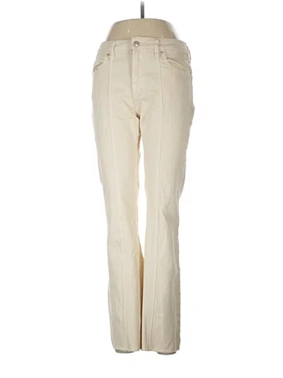 Pre-owned Vigoss Jeans In Ivory