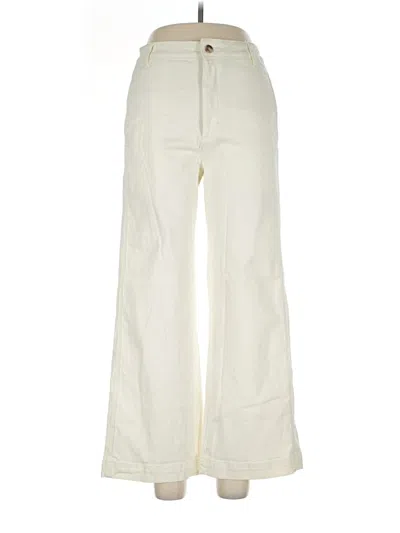 Pre-owned Vigoss Jeans In Ivory