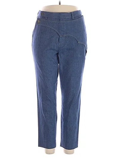 Pre-owned Vigoss Jeggings In Blue