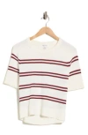 Vigoss Nautical Stripe Sweater In White