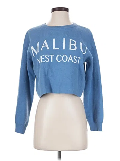 Pre-owned Vigoss Pullover Sweater In Blue