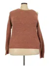 Vigoss Pullover Sweater In Brown