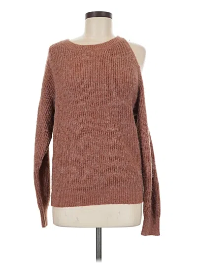 Pre-owned Vigoss Pullover Sweater In Brown