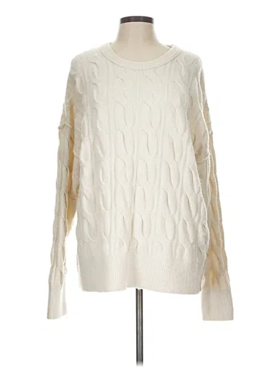 Pre-owned Vigoss Pullover Sweater In Ivory