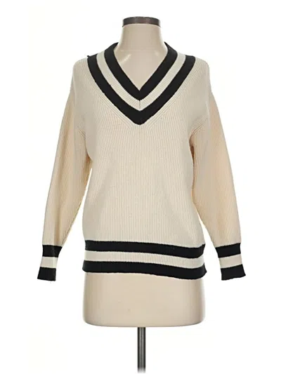 Pre-owned Vigoss Pullover Sweater In Ivory