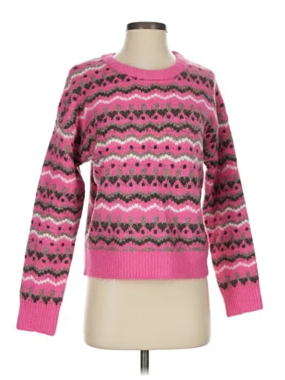 Pre-owned Vigoss Pullover Sweater In Pink