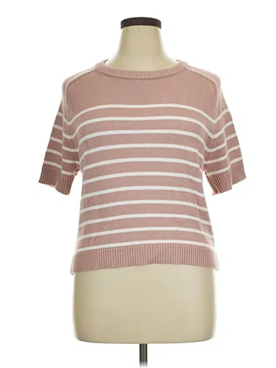 Pre-owned Vigoss Pullover Sweater In Pink