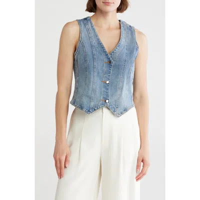 Vigoss Seamed Denim Vest
