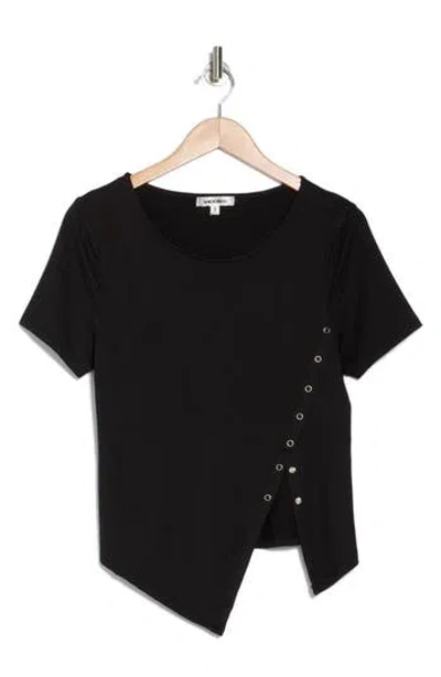 Vigoss Side Button Knit Top