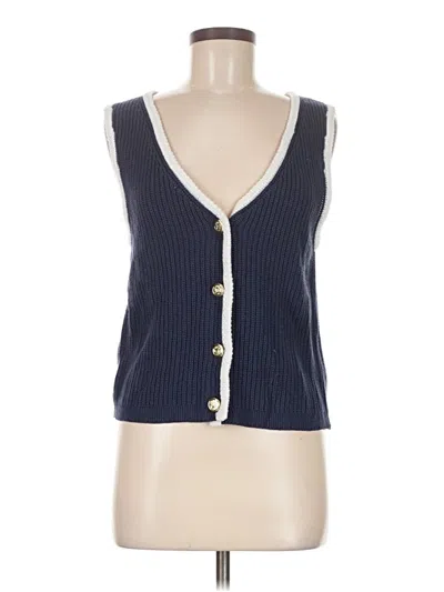 Vigoss Sweater Vest In Blue