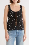 Vigoss Tie Front Vest Top