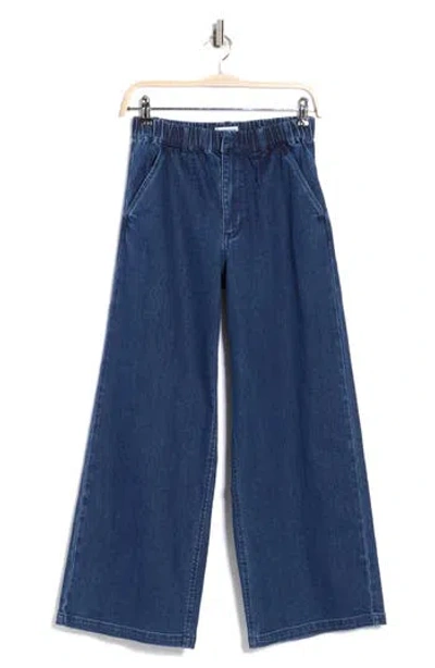 Vigoss Trouser Wide Leg Jeans In Blue