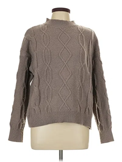 Pre-owned Vigoss Turtleneck Sweater In Brown