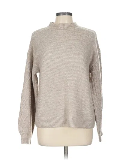 Pre-owned Vigoss Turtleneck Sweater In Gray