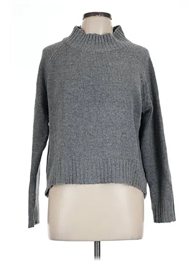 Pre-owned Vigoss Turtleneck Sweater In Gray