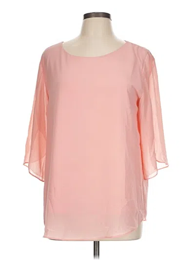 Pre-owned Viishow 3/4 Sleeve Blouse In Pink
