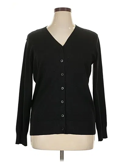 Pre-owned Viishow Cardigan Sweater In Black