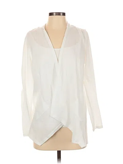 Pre-owned Viishow Cardigan Sweater In White