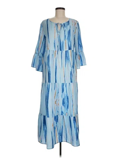 Pre-owned Viishow Casual Dress In Blue