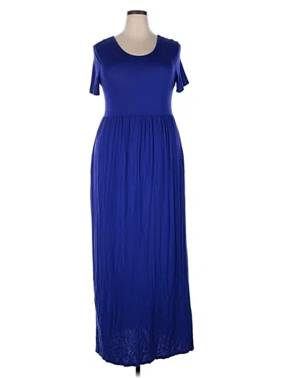 Pre-owned Viishow Casual Dress In Blue
