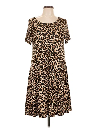 Pre-owned Viishow Casual Dress In Brown