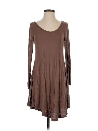 Pre-owned Viishow Casual Dress In Brown