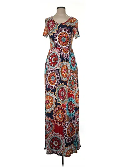Pre-owned Viishow Casual Dress In Brown