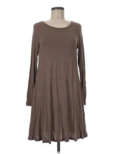 Pre-owned Viishow Casual Dress In Brown