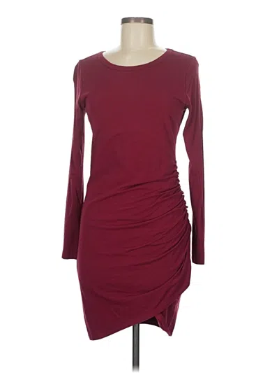 Pre-owned Viishow Casual Dress In Burgundy