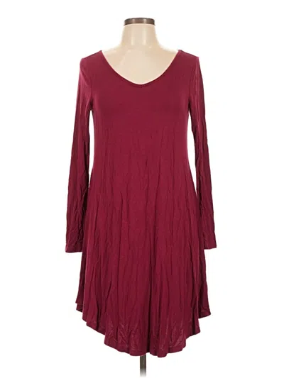Pre-owned Viishow Casual Dress In Burgundy