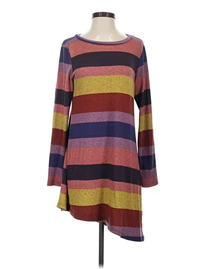 Pre-owned Viishow Casual Dress In Burgundy