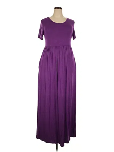 Pre-owned Viishow Casual Dress In Purple