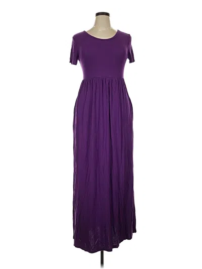 Pre-owned Viishow Casual Dress In Purple