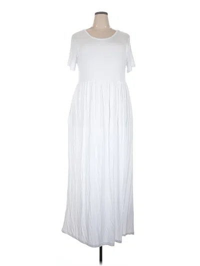 Pre-owned Viishow Casual Dress In White
