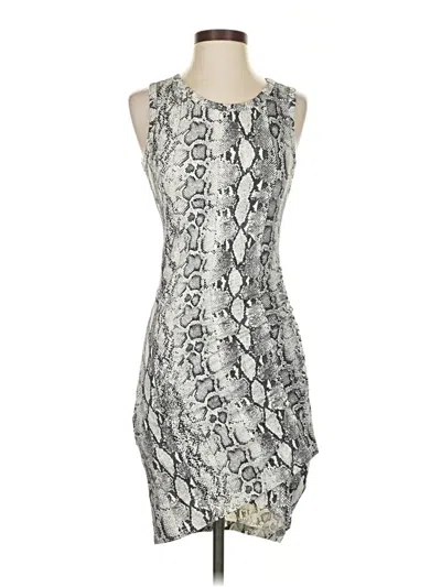 Pre-owned Viishow Cocktail Dress In Gray