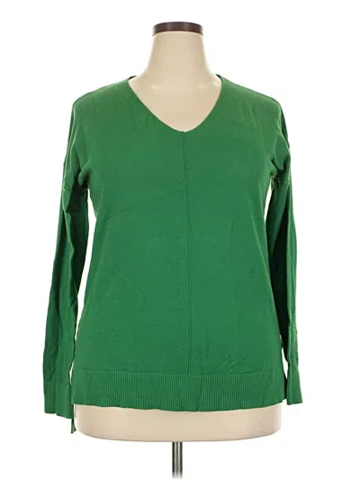 Pre-owned Viishow Pullover Sweater In Green