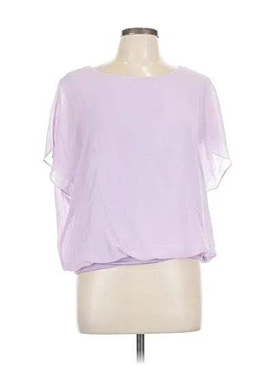 Pre-owned Viishow Short Sleeve Blouse In Purple