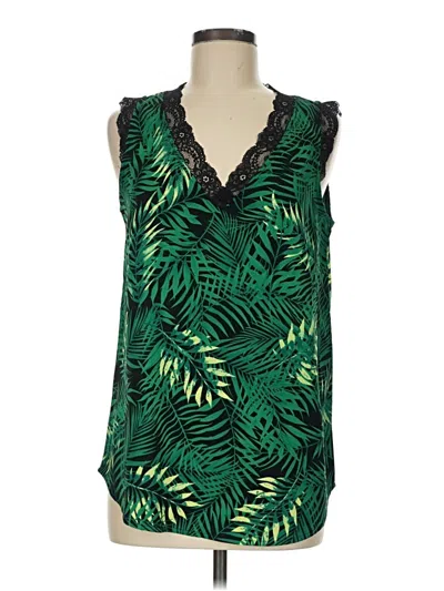 Pre-owned Viishow Sleeveless Blouse In Green