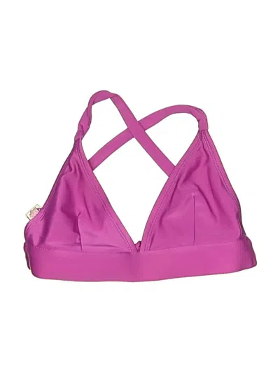 Pre-owned Viishow Swimsuit Top Purple Swimwear