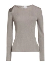 Viki-and Woman Sweater Light Brown Size 8 Acetate, Polyester, Polyamide In Sand