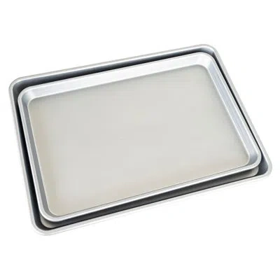 Viking 2 Piece Nonstick Baking Sheet Set In Silver