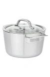 Viking 3-ply Contemporary Stain Stockpot With Lid In Stainless Steel