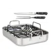 Viking 3-ply Mirror Finish Roasting Pan With Carving Set